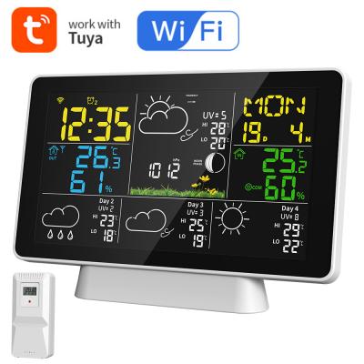 5065WIFI TUYA APP Weather Station Forcast Clock 