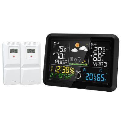 5087 Weather Station Forcast Clock with Two Sensors