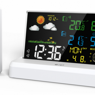 5112 Desktop RCC Weather Station Forecast Clock