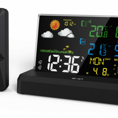 KH-CL213 Desktop RCC Weather Station Clock