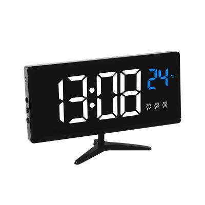 KH-CL130 LCD Mirror Clock 