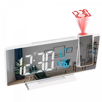 KH-CL034 Mirror Clock with Projector