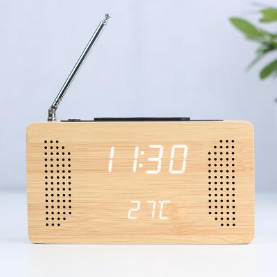 KH-WC014 Radio Wood Clock