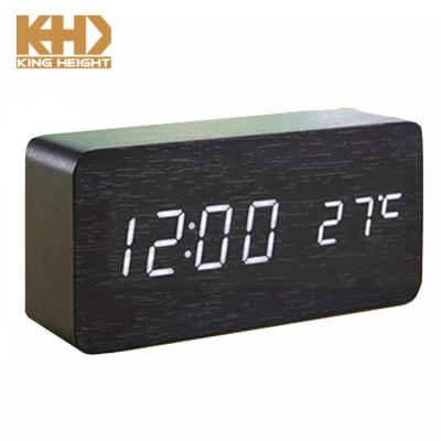 KH-WC003 Rectangle Wooden Clock 