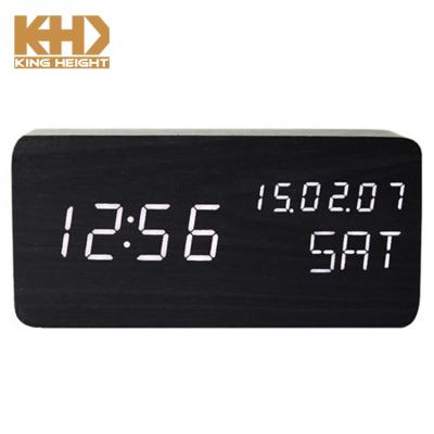 KH-WC004 Rectangle Wooden Clock  
