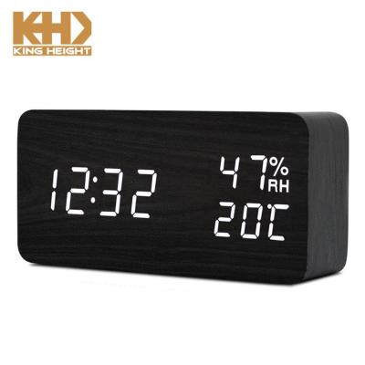 KH-WC005 Rectangle Wooden Clock   