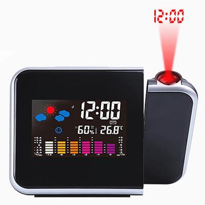 KH-CL002 Projector Weather Station Clock 