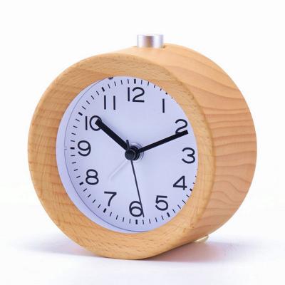 KH-WC022 Wood Silent Desk Clock
