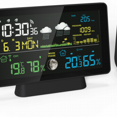 YJ5065-3 RCC Weather Station with rain gauge 
